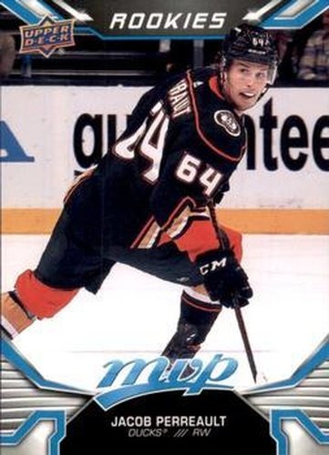 #225 Jacob Perreault - Anaheim Ducks - 2022-23 Upper Deck MVP Hockey