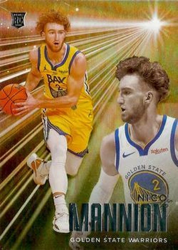 #225 Nico Mannion - Golden State Warriors - 2020-21 Panini Chronicles Basketball