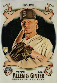 #225 Tanner Houck - Boston Red Sox - 2021 Topps Allen & Ginter Chrome Baseball