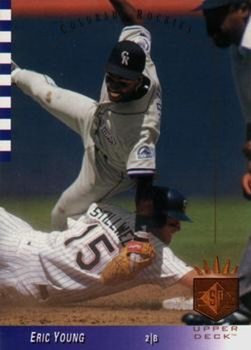 #225 Eric Young - Colorado Rockies - 1993 SP Baseball