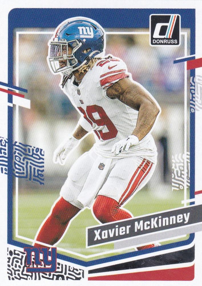 #226 Xavier McKinney - New York Giants - 2023 Donruss Football