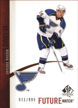 #226 Nikita Nikitin - St. Louis Blues - 2010-11 SP Authentic Hockey