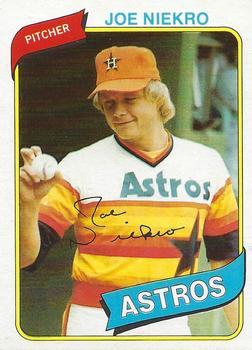 #226 Joe Niekro - Houston Astros - 1980 O-Pee-Chee Baseball