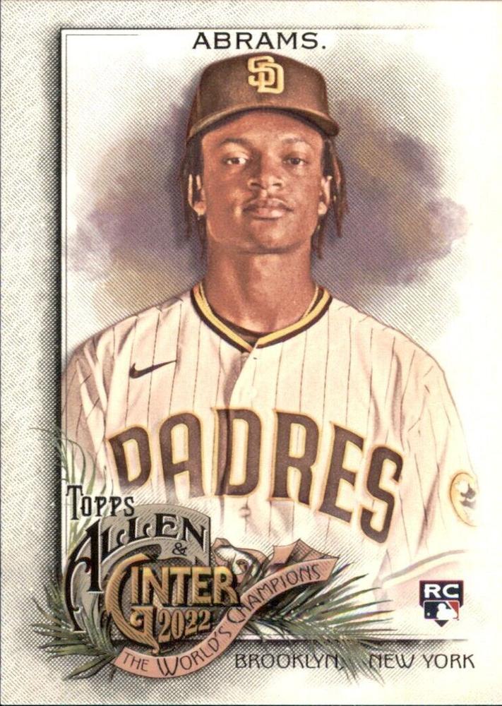 #226 CJ Abrams - San Diego Padres - 2022 Topps Allen & Ginter Baseball
