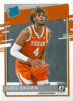 #226 Greg Brown III - Texas Longhorns - 2021 Panini Chronicles Draft Picks Basketball