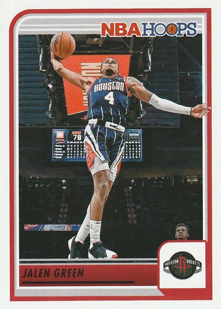 #226 Jalen Green - Houston Rockets - 2023-24 Hoops Basketball