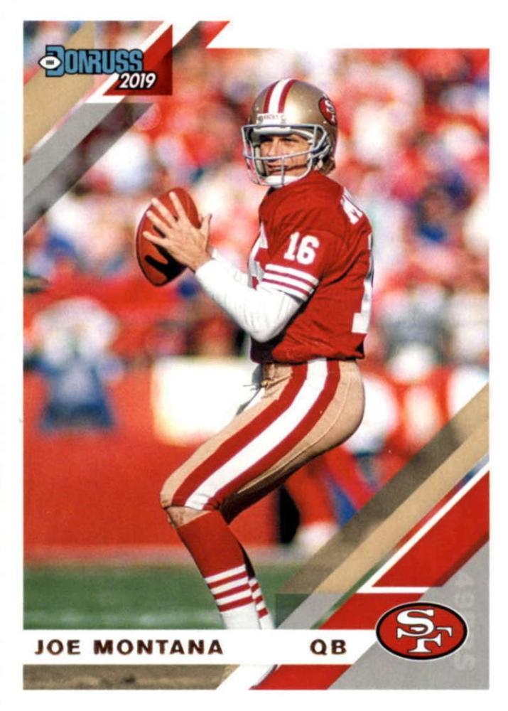 #226 Joe Montana - San Francisco 49ers - 2019 Donruss Football