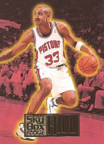 #226 Grant Hill - Detroit Pistons - 1994-95 SkyBox Premium Basketball