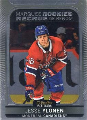 #226 Jesse Ylonen - Montreal Canadiens - 2021-22 O-Pee-Chee Platinum Hockey