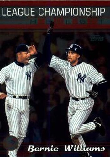 #227 Bernie Williams - New York Yankees - 2000 Topps Baseball