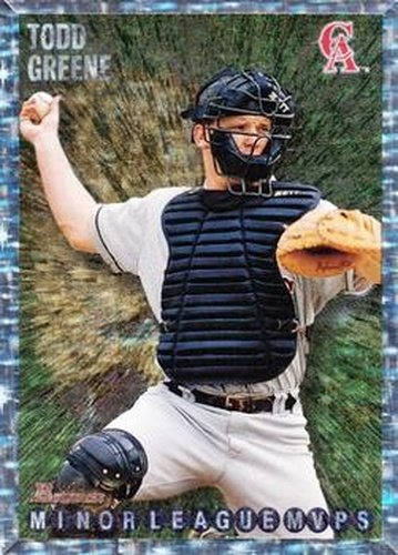 #227 Todd Greene - California Angels - 1995 Bowman Baseball