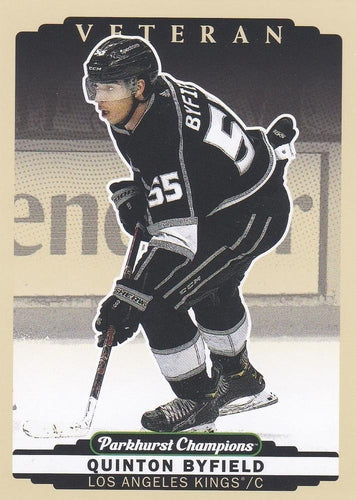 #227 Quinton Byfield - Los Angeles Kings - 2022-23 Parkhurst Champions Hockey