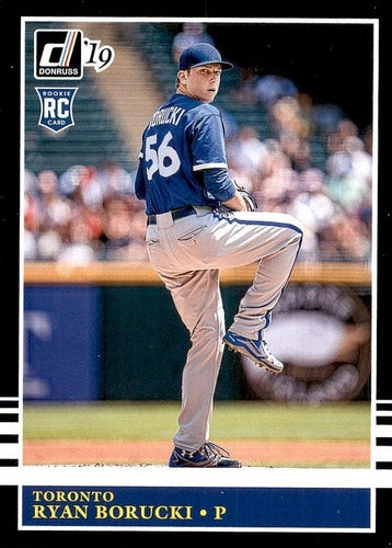 #227 Ryan Borucki - Toronto Blue Jays - 2019 Donruss Baseball