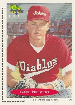 #227 Dave Nilsson - El Paso Diablos - 1991 Classic Best Baseball