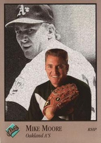 #227 Mike Moore - Oakland Athletics - 1992 Studio Baseball