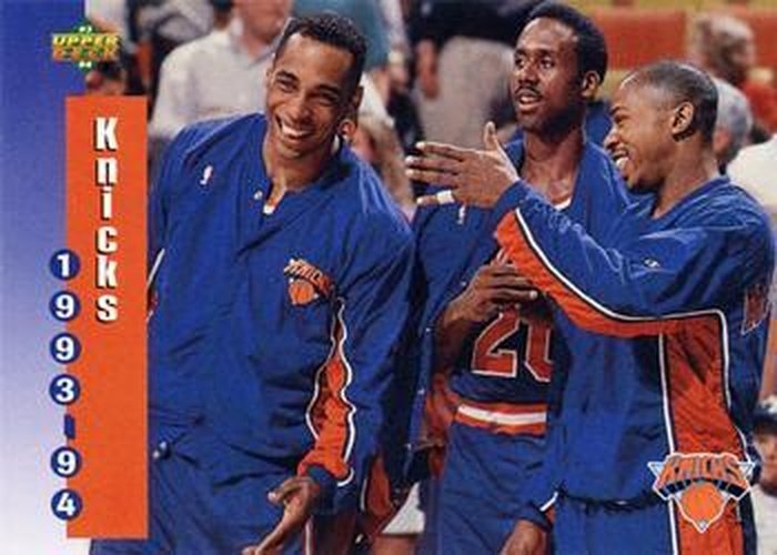 #227 New York Knicks - New York Knicks - 1993-94 Upper Deck Basketball