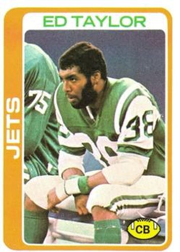 #227 Ed Taylor - New York Jets - 1978 Topps Football