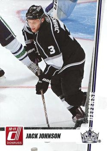 #227 Jack Johnson - Los Angeles Kings - 2010-11 Donruss Hockey