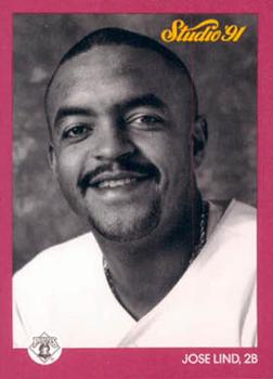 #227 Jose Lind - Pittsburgh Pirates - 1991 Studio Baseball