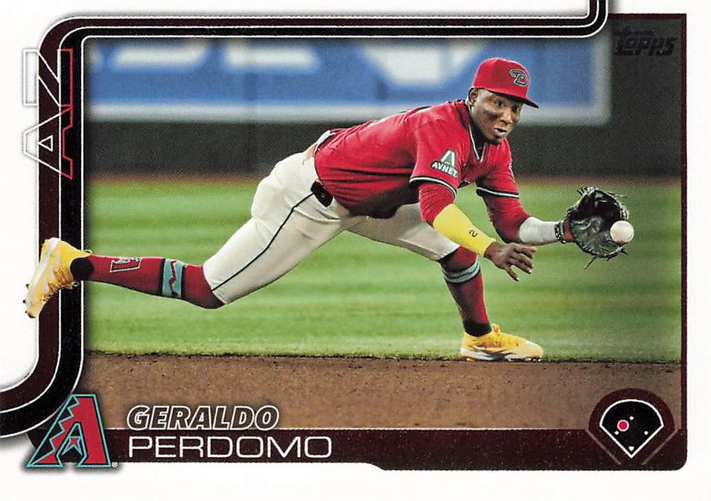 #228 Geraldo Perdomo - Arizona Diamondbacks - 2025 Topps Baseball