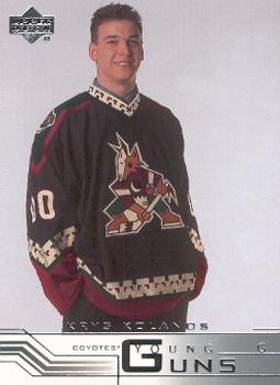 #228 Krystofer Kolanos - Phoenix Coyotes - 2001-02 Upper Deck Hockey