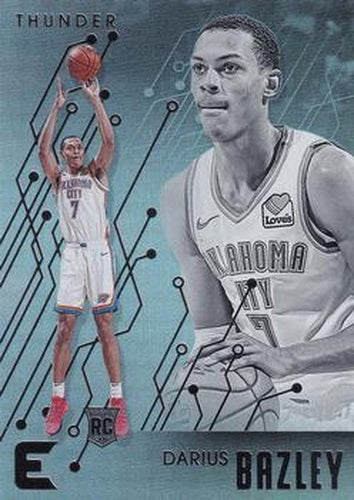 #228 Darius Bazley - Oklahoma City Thunder - 2019-20 Panini Chronicles Basketball