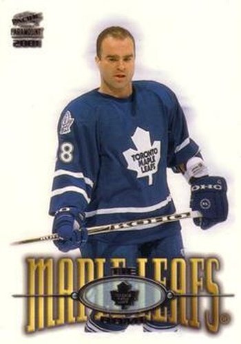 #228 Tie Domi - Toronto Maple Leafs - 2000-01 Pacific Paramount Hockey