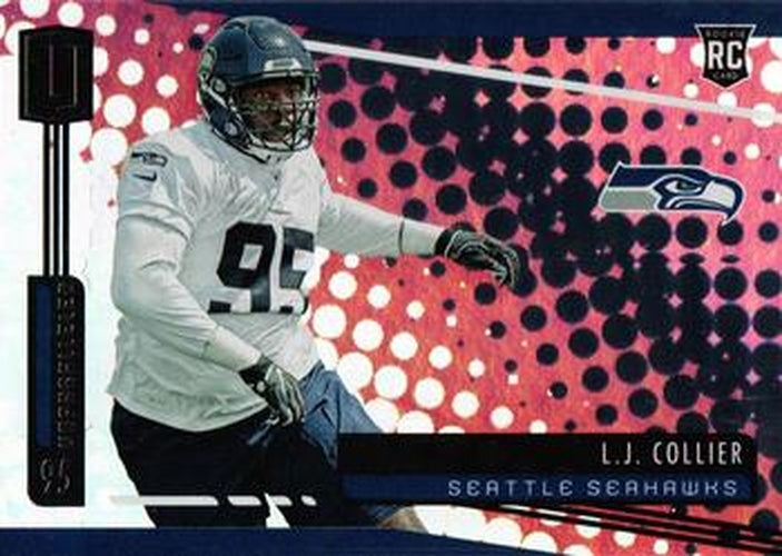 #228 L.J. Collier - Seattle Seahawks - 2019 Panini Unparalleled Football