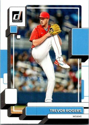 #228 Trevor Rogers - Miami Marlins - 2022 Donruss Baseball