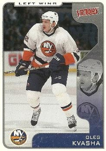 #228 Oleg Kvasha - New York Islanders - 2001-02 Upper Deck Victory Hockey