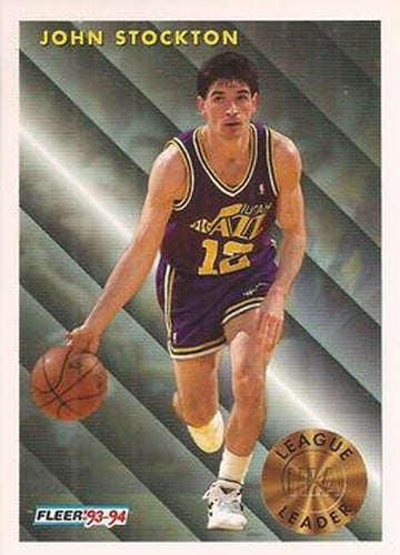 #228 John Stockton - Utah Jazz - 1993-94 Fleer Basketball