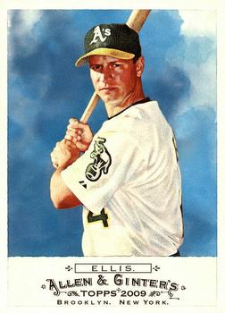 #229 Mark Ellis - Oakland Athletics - 2009 Topps Allen & Ginter Baseball