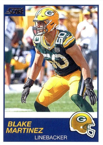 #229 Blake Martinez - Green Bay Packers - 2019 Score Football