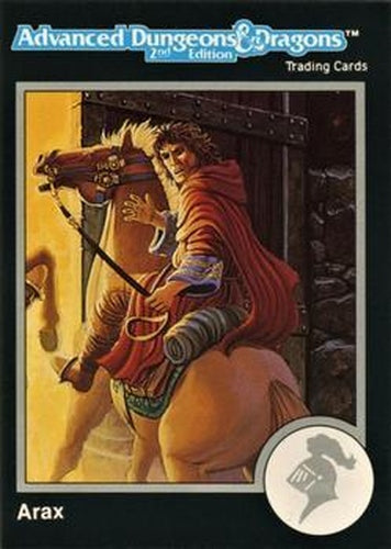 #229 Arax - 1991 TSR Advanced Dungeons & Dragons - Silver