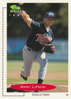 #229 Marc Lipson - Visalia Oaks - 1991 Classic Best Baseball