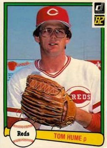 #229 Tom Hume - Cincinnati Reds - 1982 Donruss Baseball
