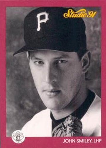 #229 John Smiley - Pittsburgh Pirates - 1991 Studio Baseball