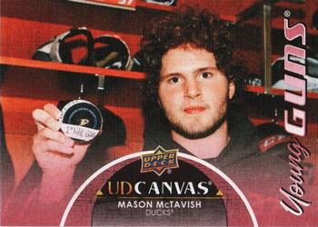 #C229 Mason McTavish - Anaheim Ducks - 2021-22 Upper Deck - UD Canvas Hockey