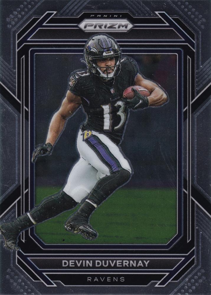 #22 Devin Duvernay - Baltimore Ravens - 2022 Panini Prizm Football