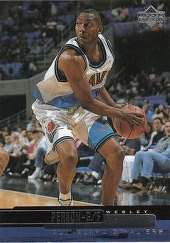 #22 Wesley Person - Cleveland Cavaliers - 1999-00 Upper Deck Basketball