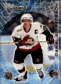 #22 Daniel Alfredsson - Ottawa Senators - 2000-01 Topps Stars Hockey