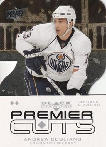 #PDC22 Andrew Cogliano - Edmonton Oilers - 2008-09 Upper Deck Black Diamond - Premier Die Cut Hockey
