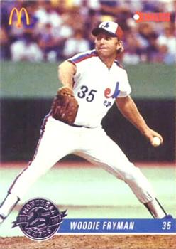 #22 Woodie Fryman - Montreal Expos - 1993 Donruss McDonald's Montreal Expos 25th Anniversary Baseball