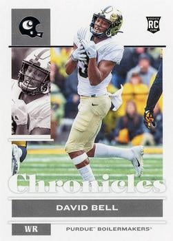 #22 David Bell - Purdue Boilermakers - 2022 Panini Chronicles Draft Picks Football