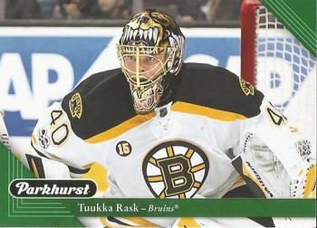 #22 Tuukka Rask - Boston Bruins - 2017-18 Parkhurst Hockey