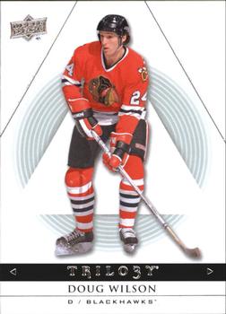 #22 Doug Wilson - Chicago Blackhawks - 2013-14 Upper Deck Trilogy Hockey