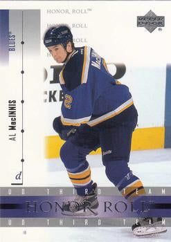 #22 Al MacInnis - St. Louis Blues - 2001-02 Upper Deck Honor Roll Hockey