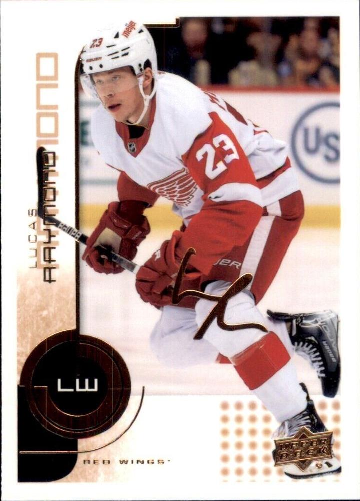 #22 Lucas Raymond - Detroit Red Wings - 2022-23 Upper Deck MVP - 20th Anniversary Hockey
