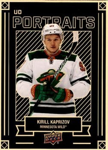 #P-22 Kirill Kaprizov - Minnesota Wild - 2022-23 Upper Deck - UD Portraits Hockey