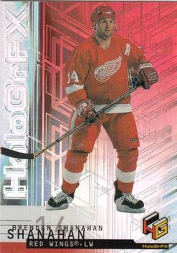 #22 Brendan Shanahan - Detroit Red Wings - 1999-00 Upper Deck HoloGrFX Hockey